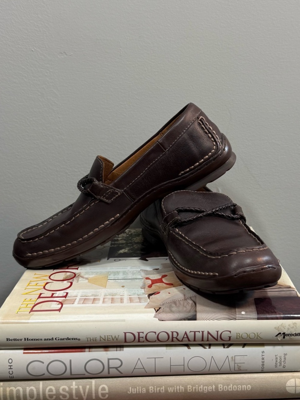Timberland Dark Brown Leather Penny Loafers - Picture 14 of 16